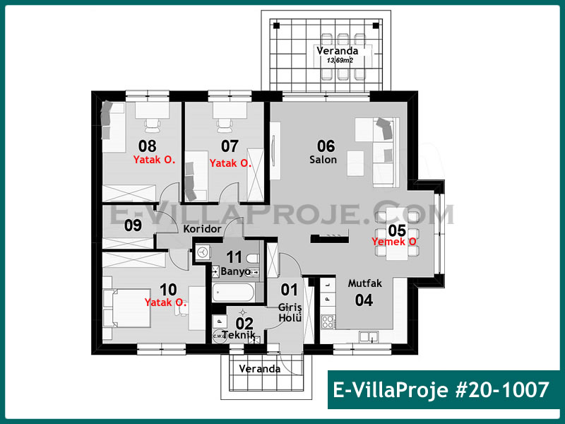 Model 20-1007 — 177 m², 1 Kat thumbnail 2