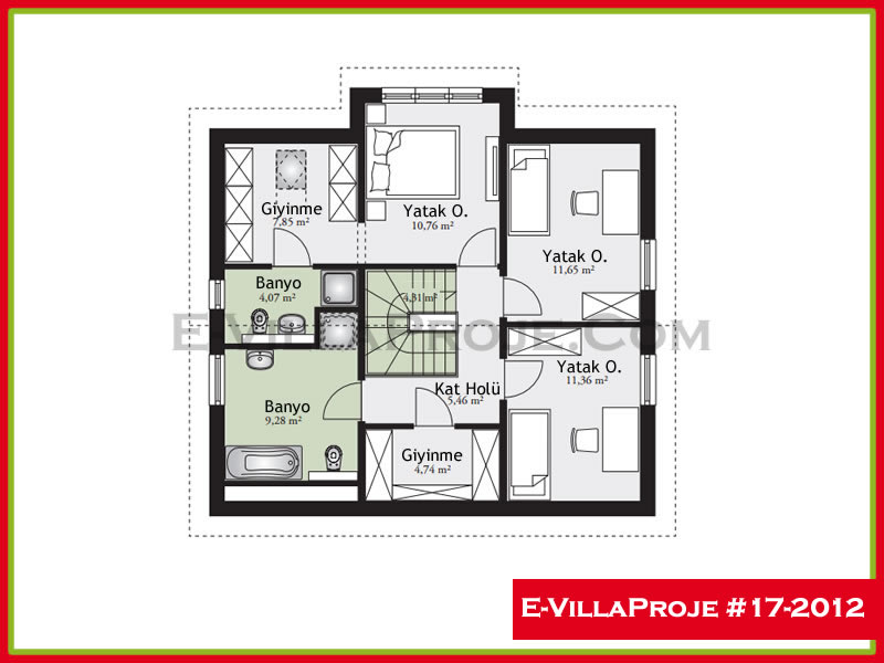 Model 17-2012 — 178 m², 2 Kat thumbnail 3