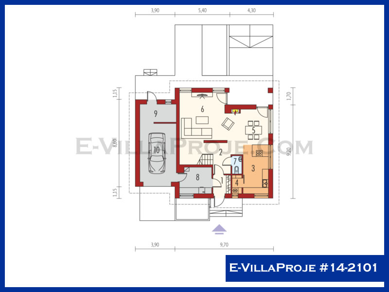 Model 14-2101 — 179 m², 2 Kat thumbnail 2