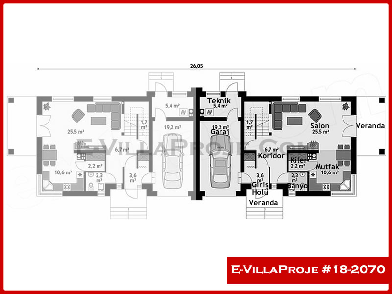 Model 18-2070 — 181 m², 2 Kat thumbnail 2