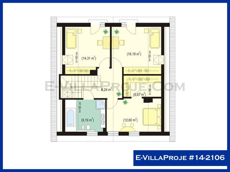 Model 14-2106 — 181 m², 2 storeys thumbnail 3