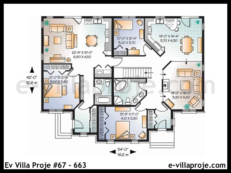 Model 67-663 — 182 m², 1 Kat thumbnail 2