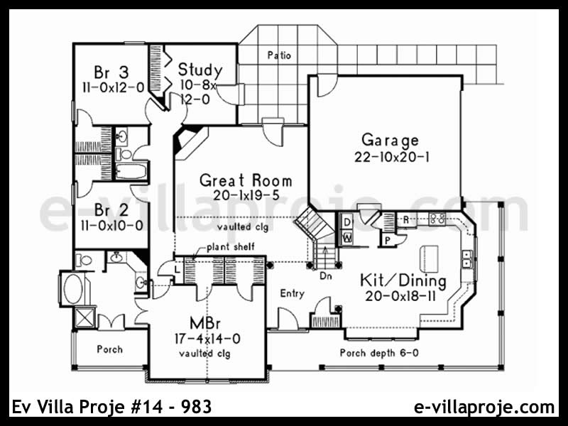 Model 14-983 — 183 m², 1 Kat thumbnail 2