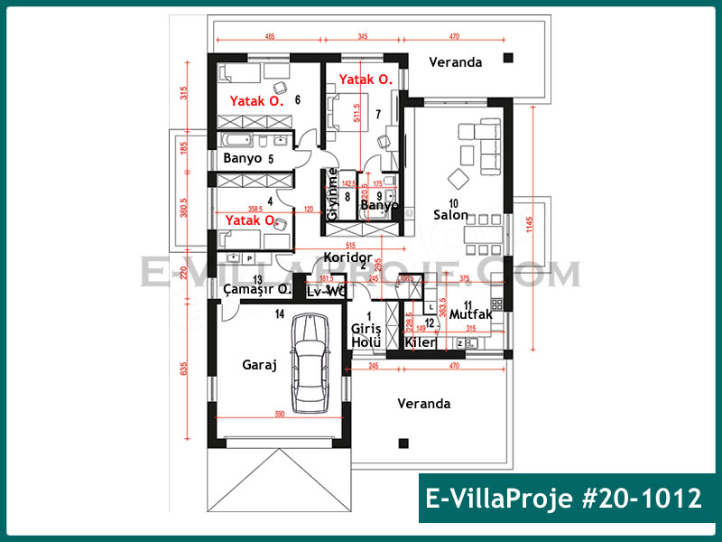 Model 20-1012 — 183 m², 1 Kat thumbnail 2