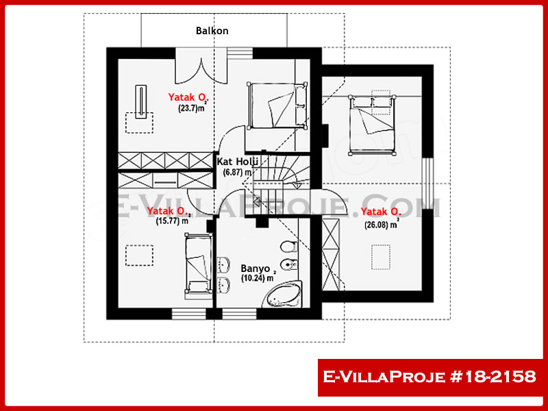 Model 18-2158 — 184 m², 2 storeys thumbnail 3