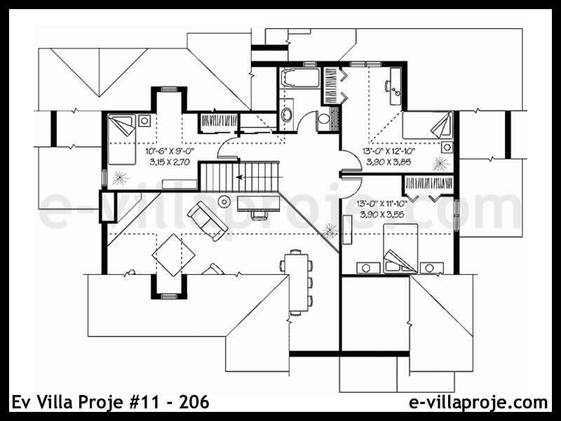 Model 11-206 — 184 m², 2 Kat thumbnail 3