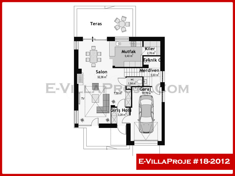 Model 18-2012 — 184 m², 2 storeys thumbnail 2