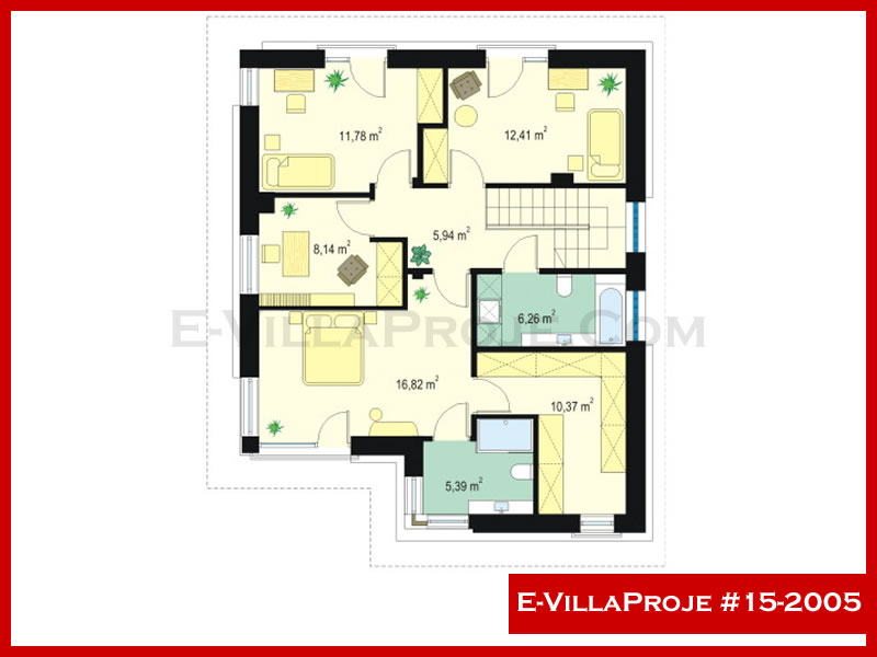 Model 15-2005 — 184 m², 2 storeys thumbnail 3