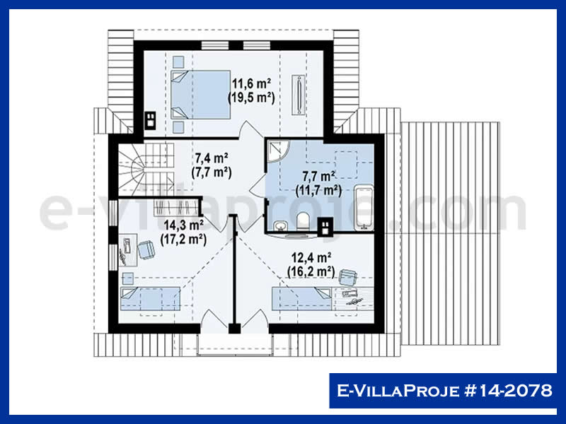 Model 14-2078 — 184 m², 2 storeys thumbnail 3