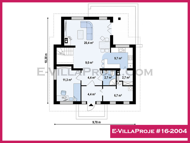 Modell 16-2004 — 185 m², 2 Geschosse thumbnail 2