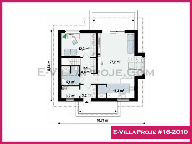 Modell 16-2010 — 185 m², 2 Geschosse thumbnail 2