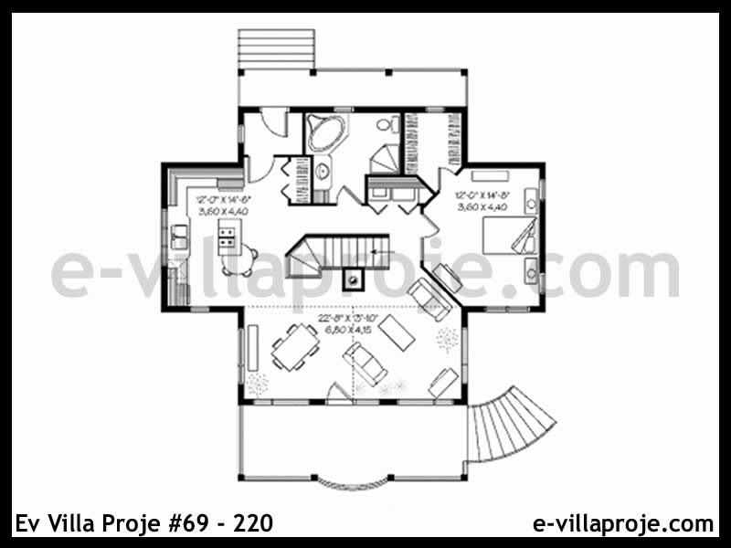 Modell 69-220 — 185 m², 2 Geschosse thumbnail 2