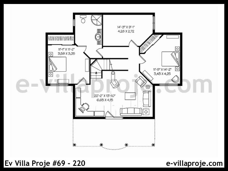 Modell 69-220 — 185 m², 2 Geschosse thumbnail 3