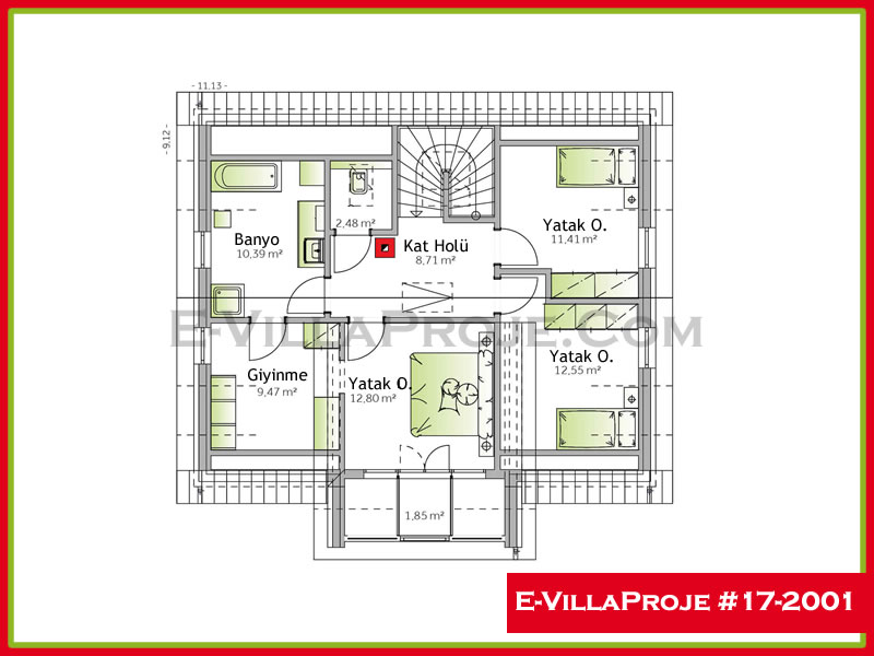 Model 17-2001 — 185 m², 2 Kat thumbnail 3