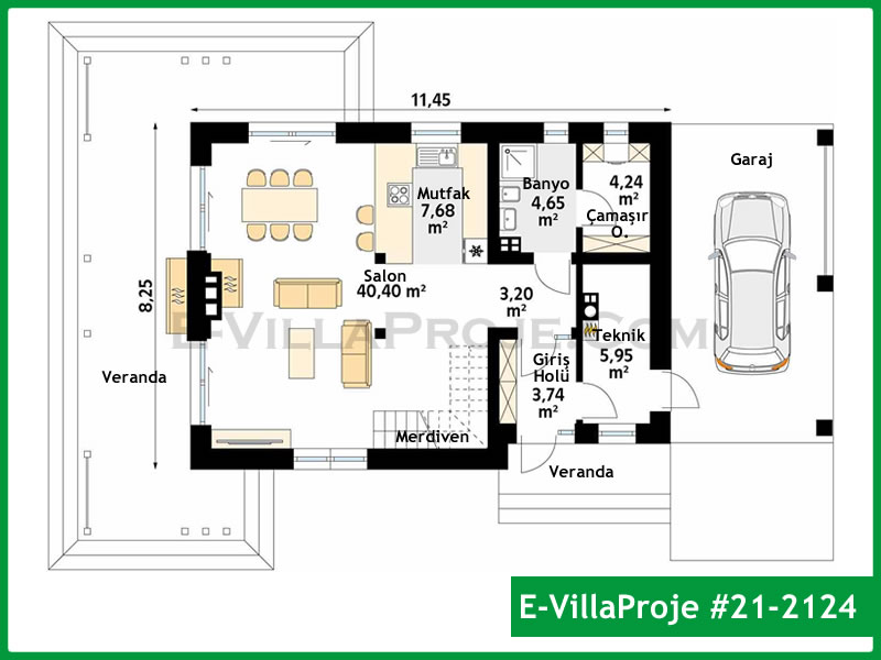 Model 21-2124 — 187 m², 2 Kat thumbnail 2