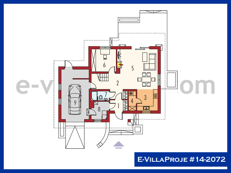 Model 14-2072 — 187 m², 2 storeys thumbnail 2