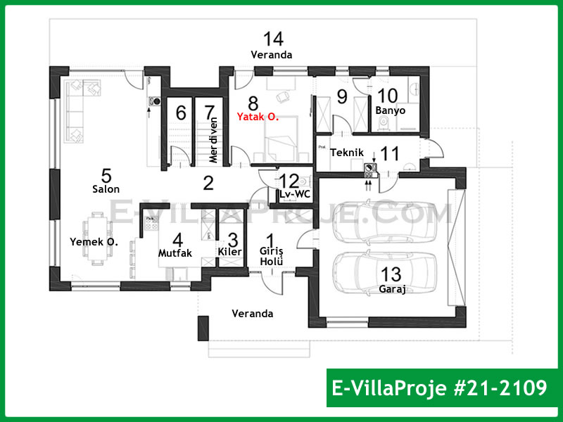 Model 21-2109 — 187 m², 2 Kat thumbnail 2