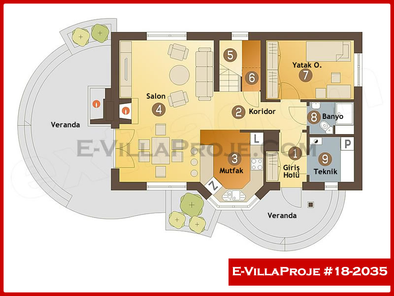 Model 18-2035 — 187 m², 2 storeys thumbnail 2