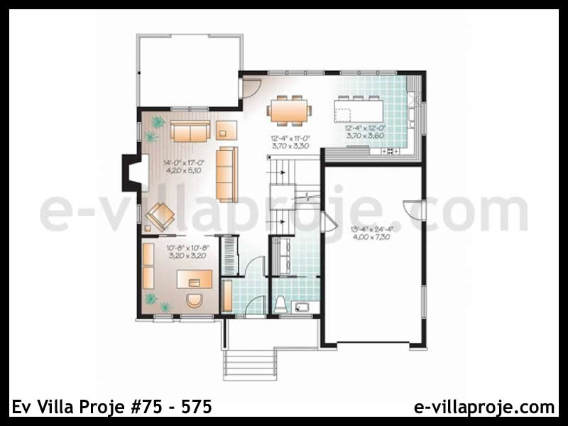 Modell 75-575 — 189 m², 2 Geschosse thumbnail 2