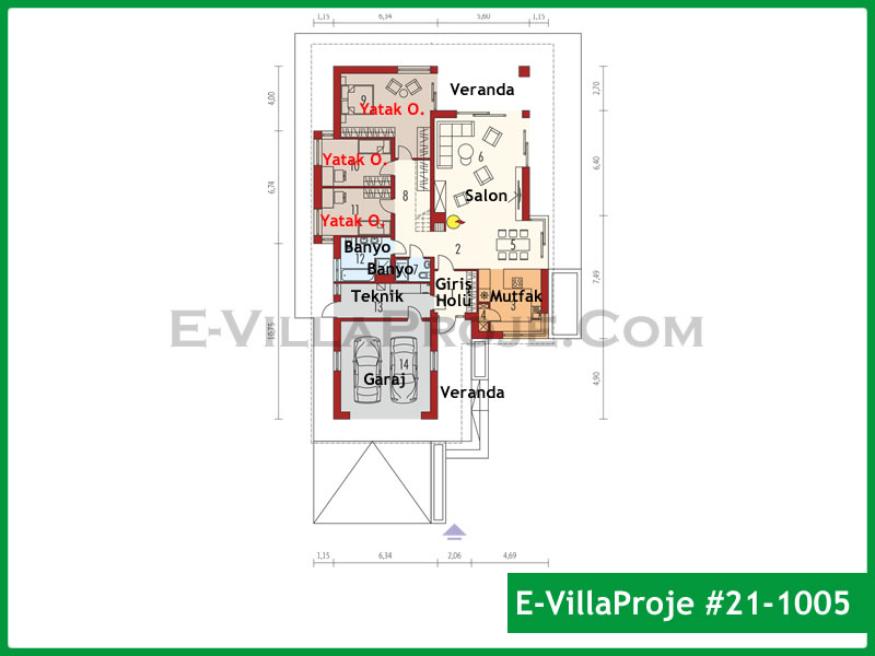 Model 21-1005 — 189 m², 1 Kat thumbnail 2