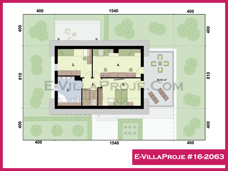 Model 16-2063 — 190 m², 2 Kat thumbnail 3
