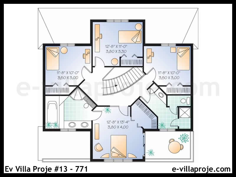 Model 13-771 — 191 m², 2 Kat thumbnail 3