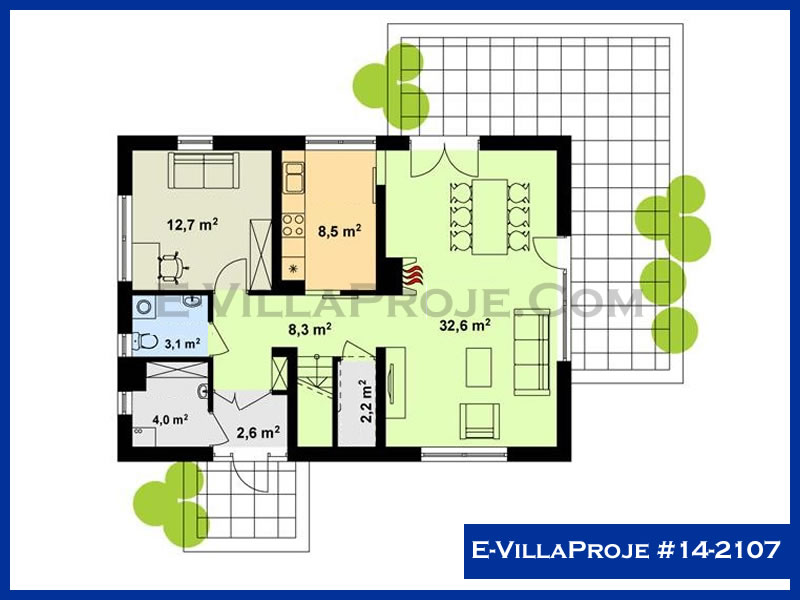 Model 14-2107 — 191 m², 2 storeys thumbnail 2