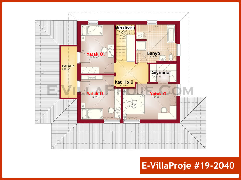 Model 19-2040 — 191 m², 2 Kat thumbnail 3
