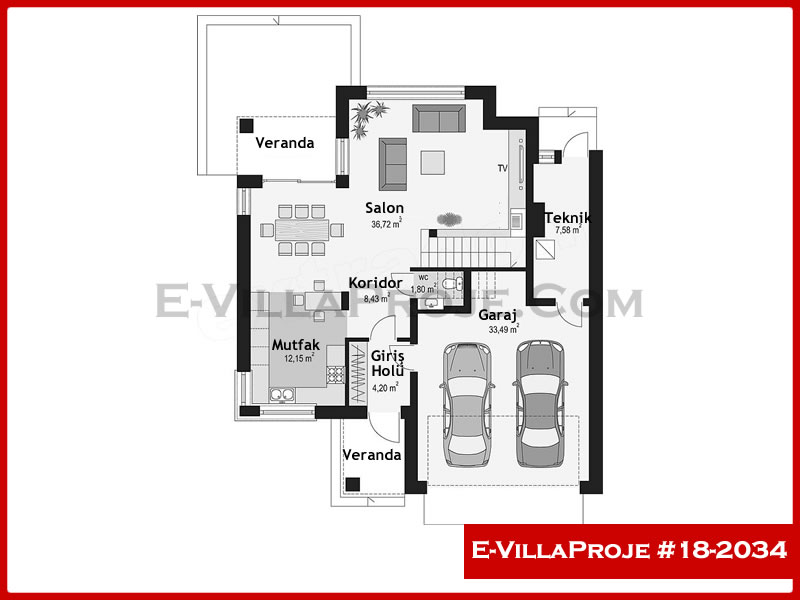 Model 18-2034 — 191 m², 2 Kat thumbnail 2