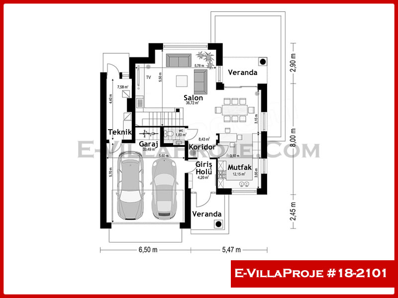 Model 18-2101 — 191 m², 2 storeys thumbnail 2