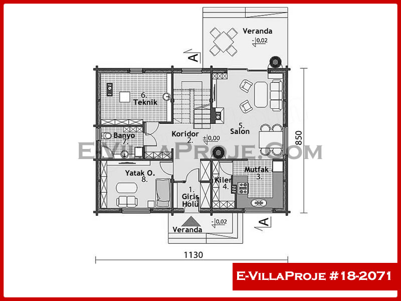 Model 18-2071 — 192 m², 2 Kat thumbnail 2