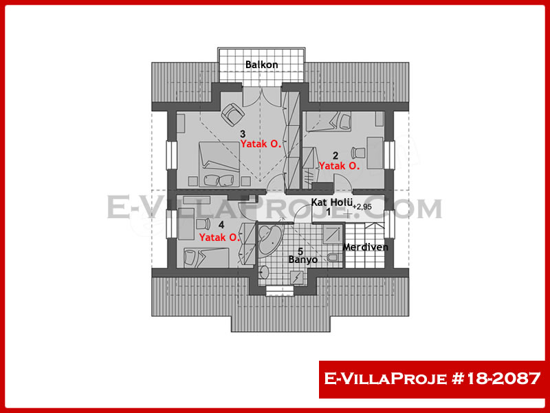 Model 18-2087 — 192 m², 2 storeys thumbnail 3