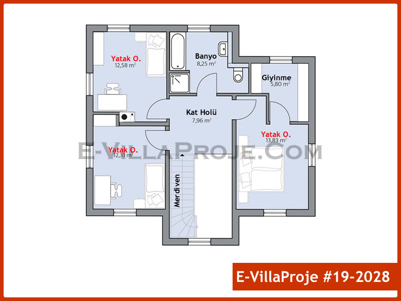 Model 19-2028 — 192 m², 2 storeys thumbnail 3