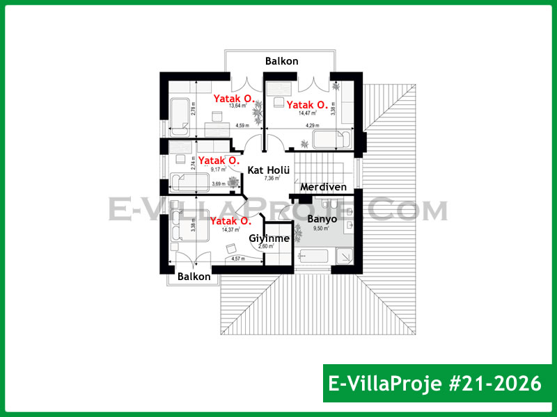 Model 21-2026 — 192 m², 2 storeys thumbnail 3