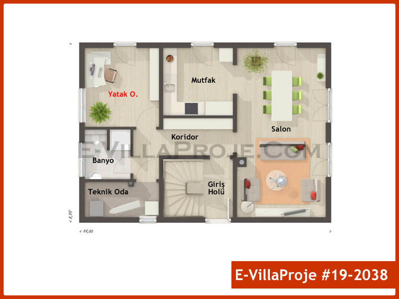 Model 19-2038 — 193 m², 2 Kat thumbnail 2