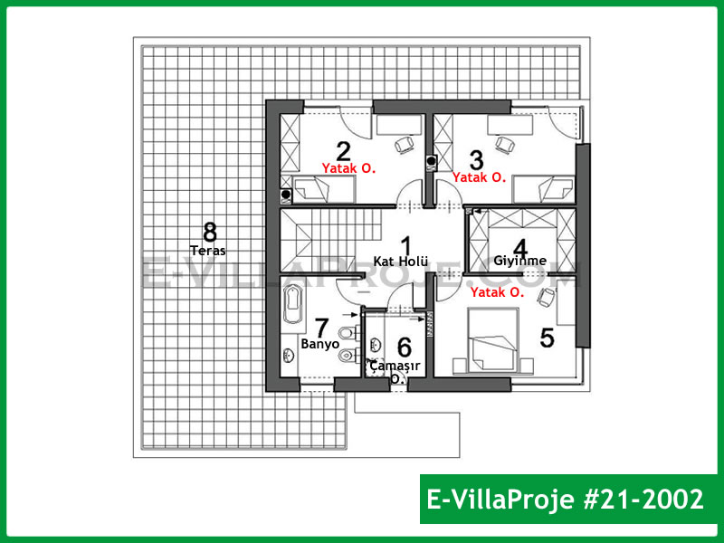 Modell 21-2002 — 193 m², 2 Geschosse thumbnail 3