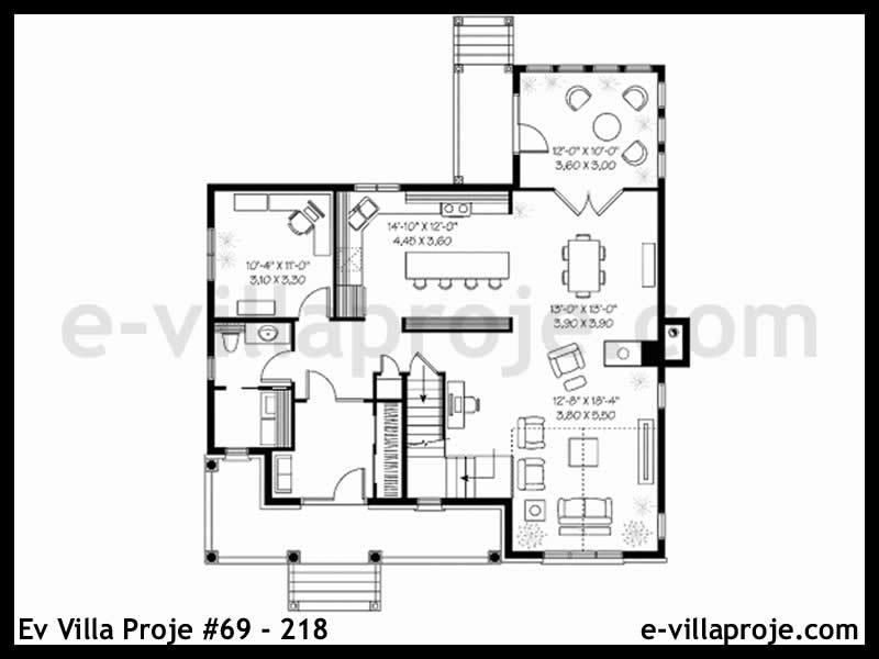 Modell 69-218 — 194 m², 2 Geschosse thumbnail 2