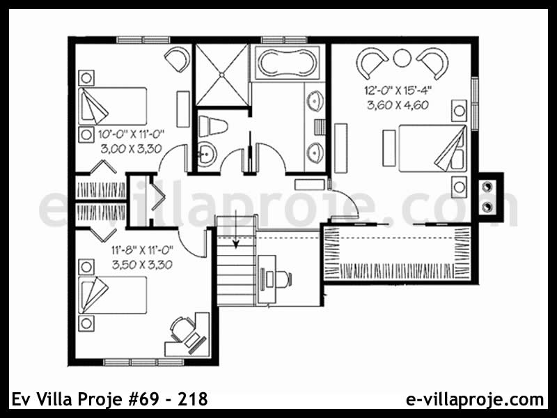Modell 69-218 — 194 m², 2 Geschosse thumbnail 3