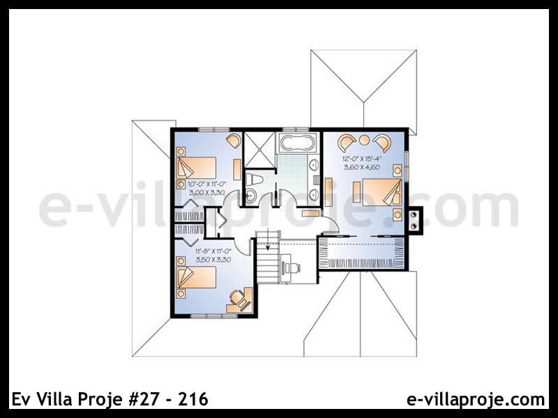 Modell 27-216 — 194 m², 2 Geschosse thumbnail 3