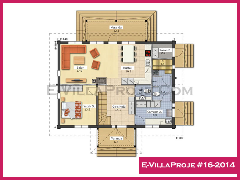 Model 16-2014 — 194 m², 2 Kat thumbnail 2