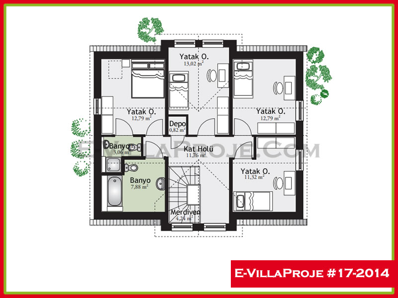 Model 17-2014 — 194 m², 2 Kat thumbnail 3