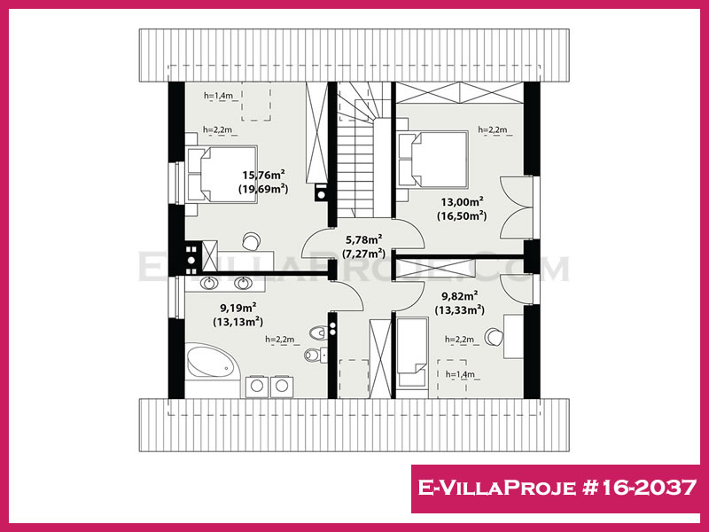 Model 16-2037 — 194 m², 2 storeys thumbnail 3
