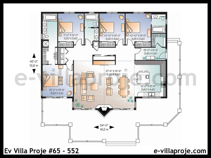 Model 65-552 — 194 m², 1 Kat thumbnail 2