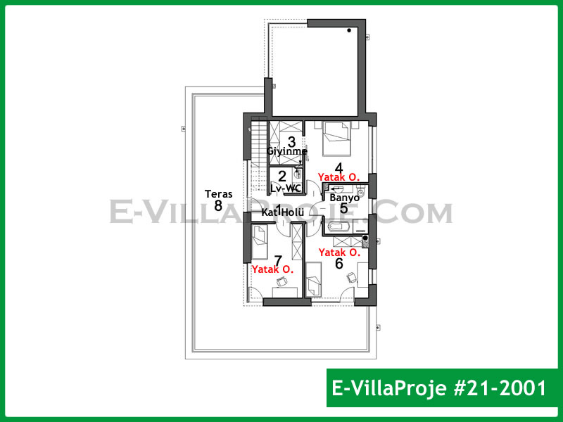 Model 21-2001 — 195 m², 2 Kat thumbnail 3