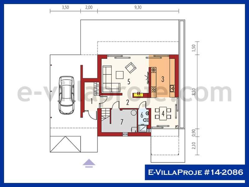 Model 14-2086 — 195 m², 2 Kat thumbnail 2