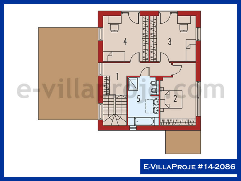 Model 14-2086 — 195 m², 2 Kat thumbnail 3