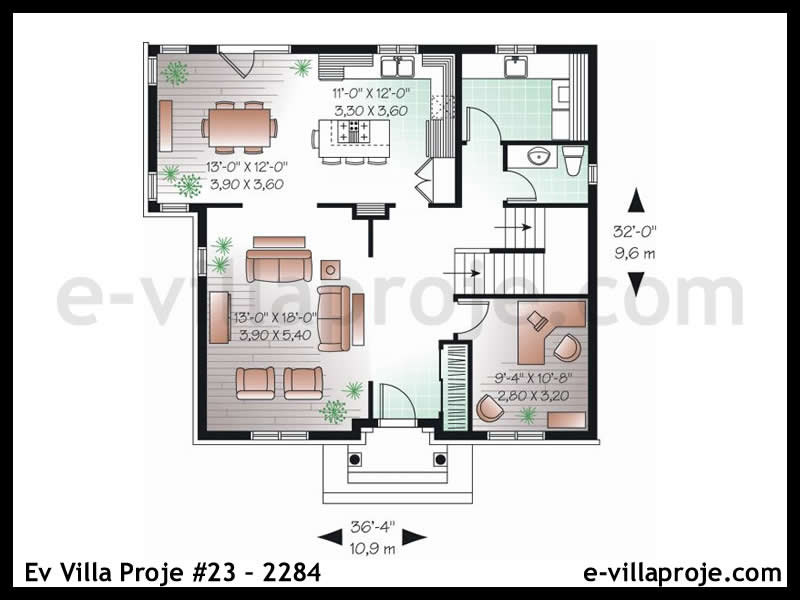 Model 23-2284 — 195 m², 1 Kat thumbnail 2