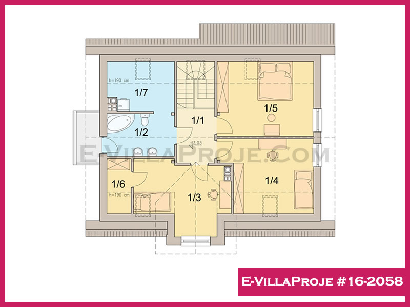 Model 16-2058 — 196 m², 2 Kat thumbnail 3