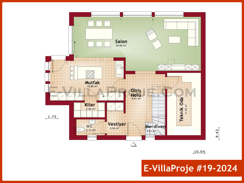 Model 19-2024 — 196 m², 2 Kat thumbnail 2