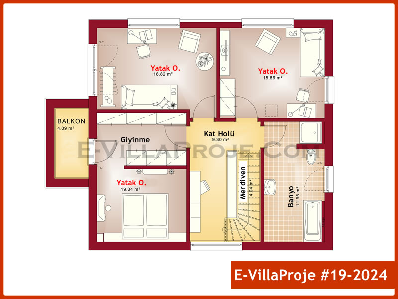 Model 19-2024 — 196 m², 2 Kat thumbnail 3